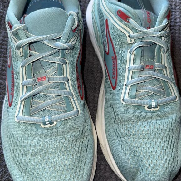 Brooks Ariel GTS 23 Mint Green Stability Running Walking Shoes Women’s Size 9 - Picture 7 of 14